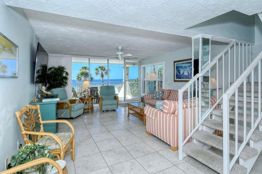Laplaya 201C Breathtaking Gulf Panorama From This Corner End Unit With A Private Stairway To The Beach 朗博特岛 外观 照片